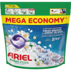 Капсули для прання ARIEL Fresh Breeze Jasmine&Sea Salt, 60 прань