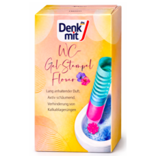 Гелевий штамп для унітаза Denkmit WC Gel Stempel Flower, 75 мл (12 штампів)