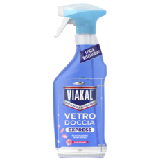 Засіб для чищення скла в душ-кабіні Viakal Anticalcare Vetro Doccia Express Fiori Eleganti, 470 мл