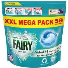 Капсули для прання Fairy Non-Bio, 58 шт