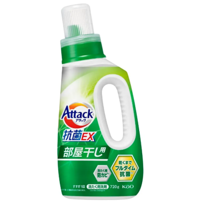 Рідкий засіб для прання KAO Attack EX Super Clear антибактеріальний, 720 г