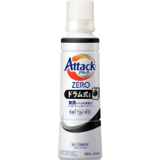 Гель для прання Attack ZERO KAO для автоматичних барабанних машин, 580 г