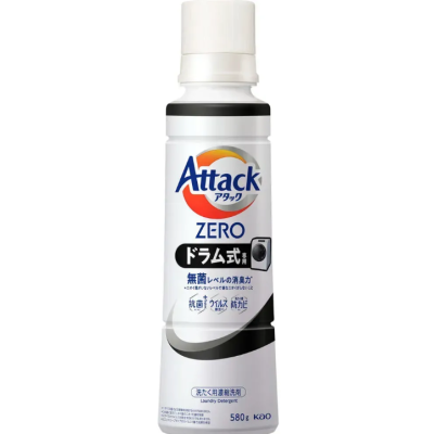 Гель для прання Attack ZERO KAO для автоматичних барабанних машин, 580 г