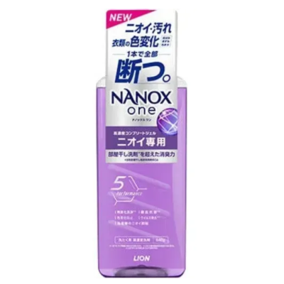 Концентрований гель для прання Super NANOX Lion контроль запахів, 640 г