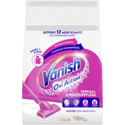 Vanish Oxi Action — порошок для очищення килимів, 820 г