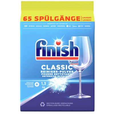 Finish Classic — порошок для посудомийної машини, 1,3 кг (≈65 мийок)