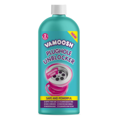 Засіб для прочищення зливів Vamoosh Plughole Unblocker, 600 мл