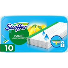 Змінні вологі серветки для швабри Swiffer wet з ароматом лимону 10 шт 