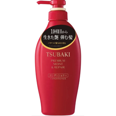 Кондиціонер Shiseido TSUBAKI Premium Moist для сухого та пошкодженого волосся, 450 мл