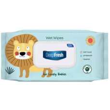 Серветки вологі дитячі DeepFresh Lovely Babies Lamb, 120 шт