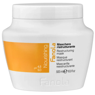 Поживна маска Fanola Nourishing для сухого та пошкодженого волосся, 500 мл