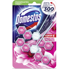 Очищаючий блок для унітаза Domestos Power 5 Ice Magnolia, 55 г