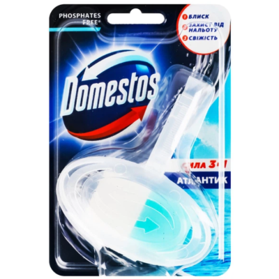 Блок для унітаза підвісний Domestos Атлантік 3в1, 35 г