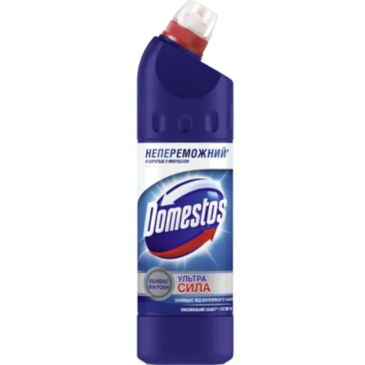 Гель для очищення та дезінфекції унітаза Domestos Expert Power, 750 мл