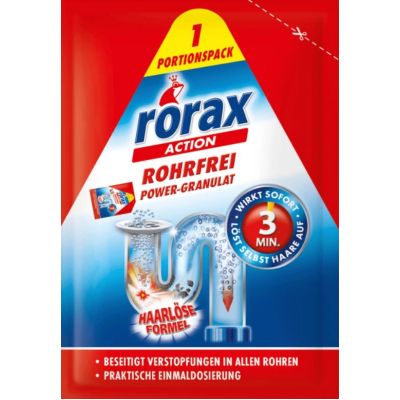 Засіб для очищення труб у гранулах Rorax, 60 г