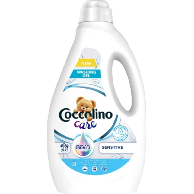 Рідкий засіб для делікатного прання Coccolino Sensitive Care, 1.72 л