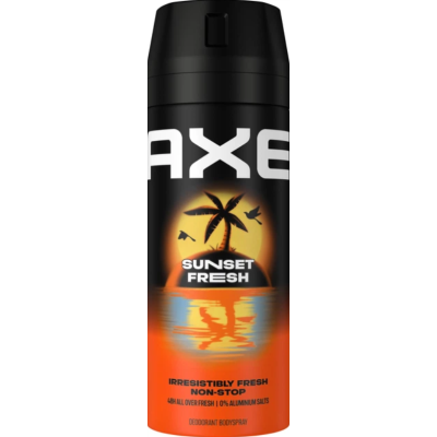Чоловічий дезодорант-аерозоль AXE Sunset Fresh, 150 мл