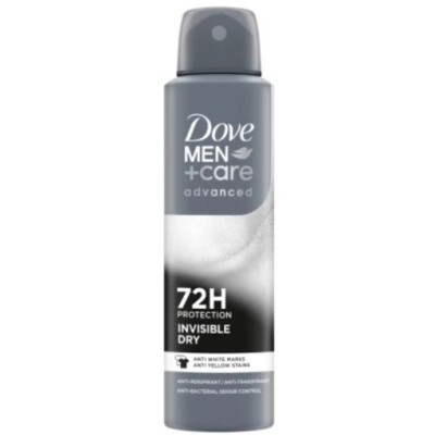 Чоловічий антиперспірант-спрей Dove Invisible Dry 72h, 150 мл