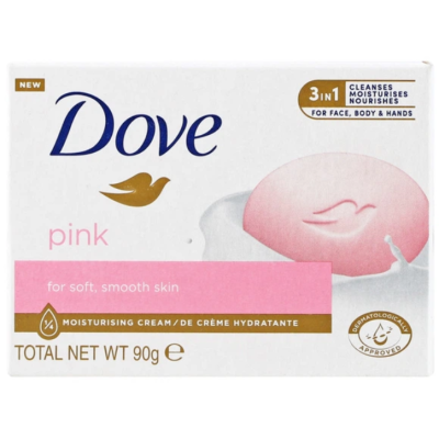 Тверде крем-мило Dove Pink Beauty Bar, 90 г