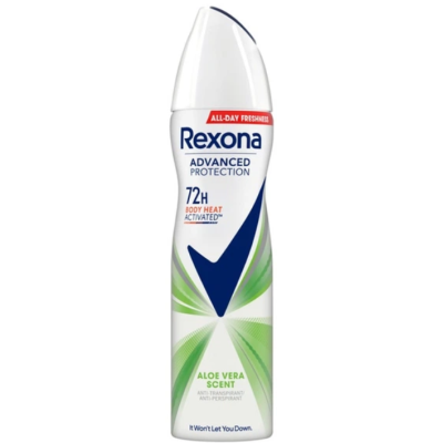 Жіночий антиперспірант-спрей Rexona Aloe Fresh 72h, 150 мл