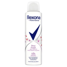 Жіночий антиперспірант-спрей Rexona White Flowers & Lychee Fresh, 150 мл