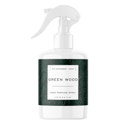Аромаспрей для дому Mr.SCRUBBER Green Wood для текстилю та приміщень, 275 мл
