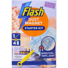 Набір для прибирання пилу Flash Dust Magnet (ручка + 4 змінні насадки)