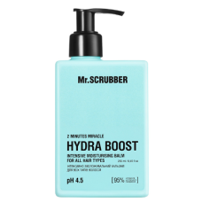 Бальзам для волосся Mr.SCRUBBER Hydra Boost 2 Minutes Miracle інтенсивне зволоження, 250 мл