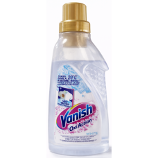 Плямовивідник гель Vanish Oxi Action White для білого одягу, 750 мл