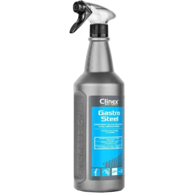Кислотное средство для очистки нержавеющей стали Clinex Gastro Steel, 1 л