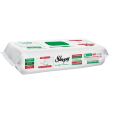 Серветки вологі для швабри Sleepy Easy Clean 4XL Біле мило, 50 шт