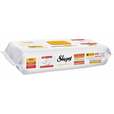 Серветки вологі для швабри Sleepy Easy Clean Herbal, 50 шт