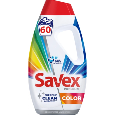 Гель для прання Savex Premium Color 2700 мл