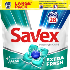 Капсули для прання Savex Super Caps Extra Fresh 28 шт