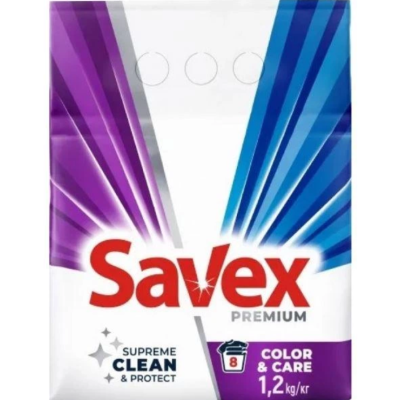 Пральний порошок Savex Automat Color & Care 1.2 кг