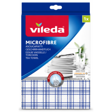 Ганчірка vileda для посуду з мікрофібри asciugapiatti microfibre, 1 шт
