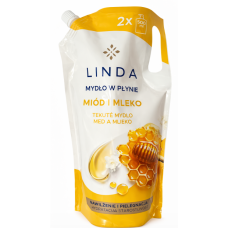 Рідке мило Linda мед з молоком, 1 л