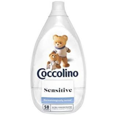 Кондиціонер-ополіскувач Coccolino Sensitive Pure 58 ст 870 мл