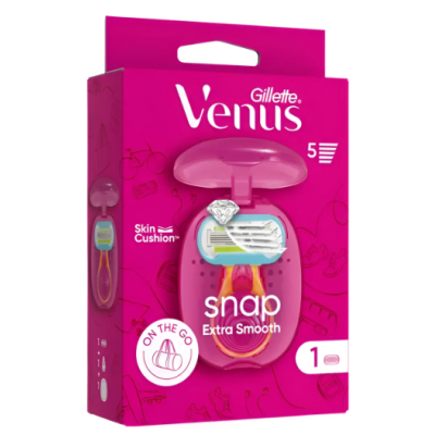 Жіночий Станок для гоління Gillette Venus Snap Mini з футляром