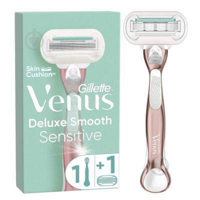 Бритва Gillette Venus Smooth RoseGold з 1 змінним картриджем