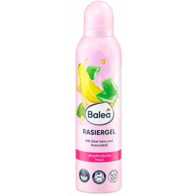 Гель для гоління для жінок Balea Aloe & Avocado, 200 мл
