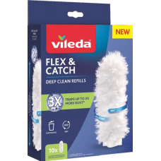 Змінні насадки на піпдастр Vileda Flex & Catch, 10 шт