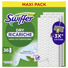 Змінні сухі серветки для швабри Swiffer Dry 36 шт