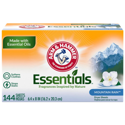 Серветки для сушіння ARM & HAMMER Гірський дощ, 144 шт