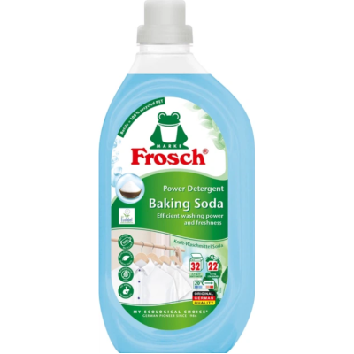 Концентрований рідкий гель для прання Frosch Сода, 1,5 л