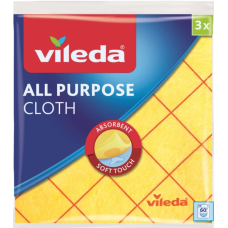 Серветки для прибирання Vileda All Purpose Cloths універсальні, 3 шт