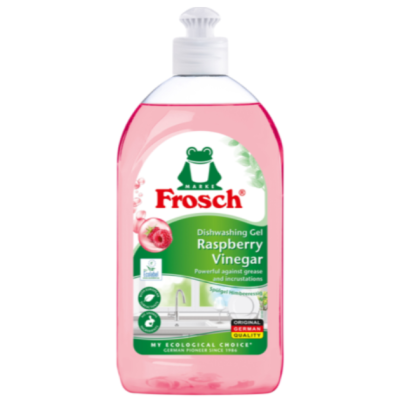 Засіб для миття посуду Frosch Малина, 500 мл