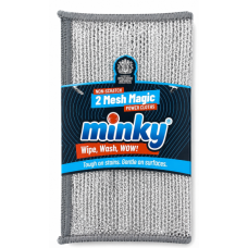 Серветки для прибирання Minky 2 Mesh Magic Power Cloths, 2 шт