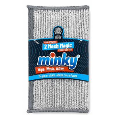Серветки для прибирання Minky 2 Mesh Magic Power Cloths, 2 шт