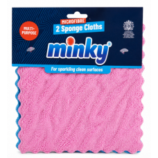 Серветки-губки з мікрофібри Minky Sponge Cloths, 2 шт